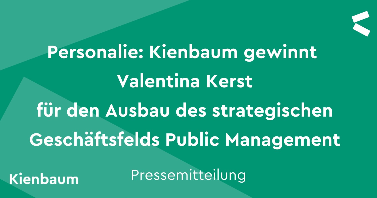 Kienbaum Pressemitteilung Kienbaum gewinnt Valentina Kerst